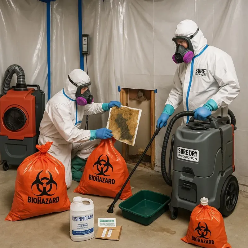 Contaminated Water Handling Protocols process in Central Valley, NY